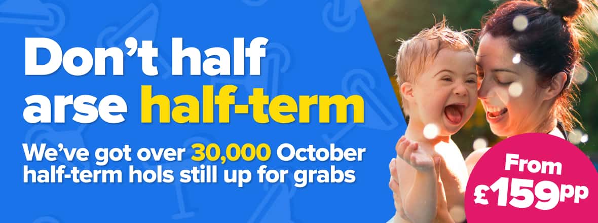 Jet off in October half-term.