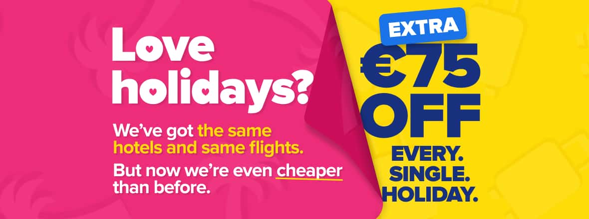 €75 Off Holidays with On the Beach