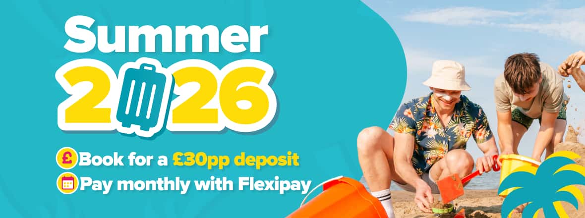 Summer 2026 holidays with On the Beach.