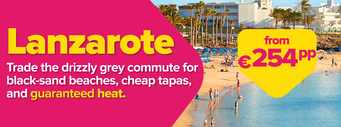 Lanzarote Deals Homepage Banner for IE 09/07