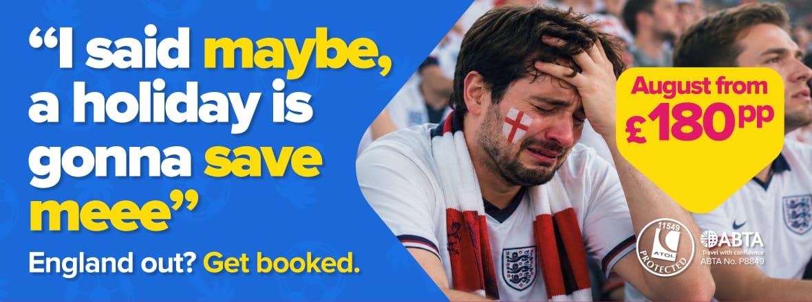 England Out Homepage Banner Mobile 16/07/2026