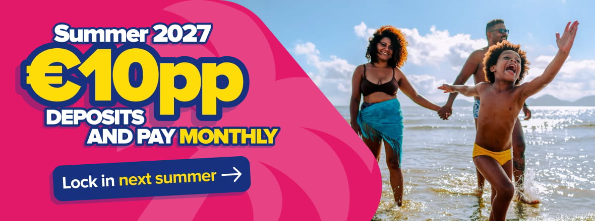Summer 2027 deals Homepage Banner Ireland Mobile - 27/10/2026