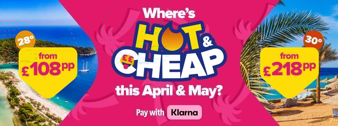 Where's Hot and Cheap April and May Mobile Banner 26/03/2026