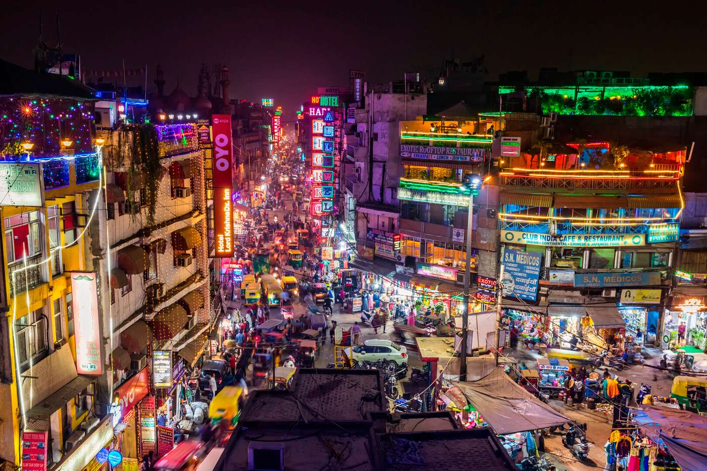 India Street at night