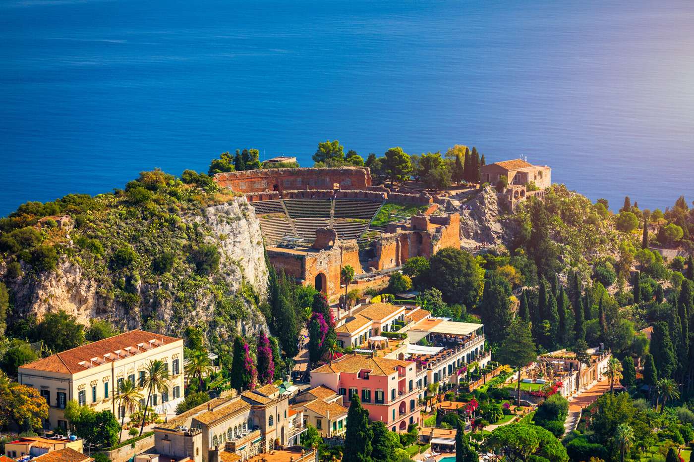 Taormina Ancient Greek ruins