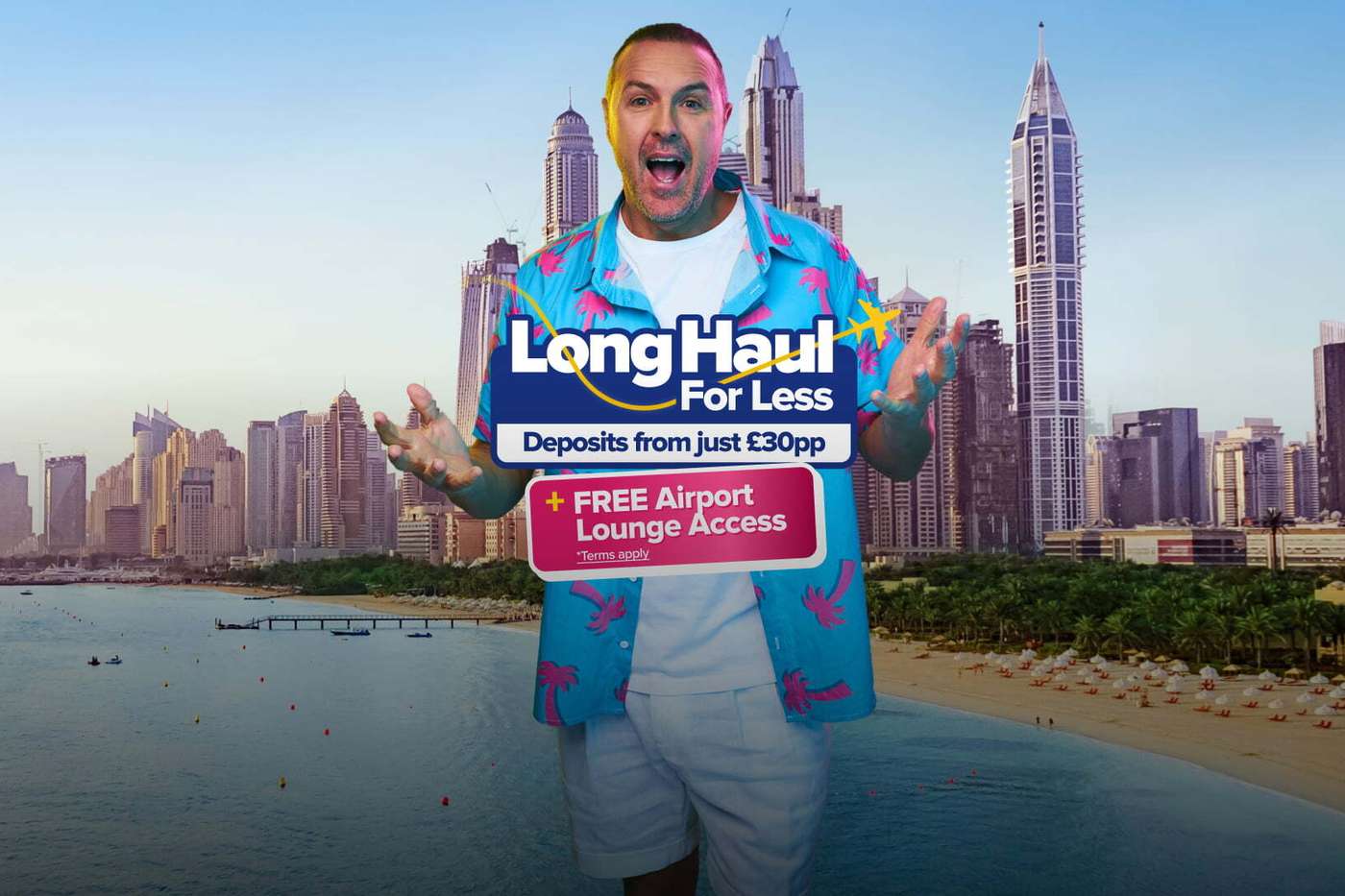 Bag FREE Airport Lounge Access on selected Long-Haul Holidays with On the Beach.