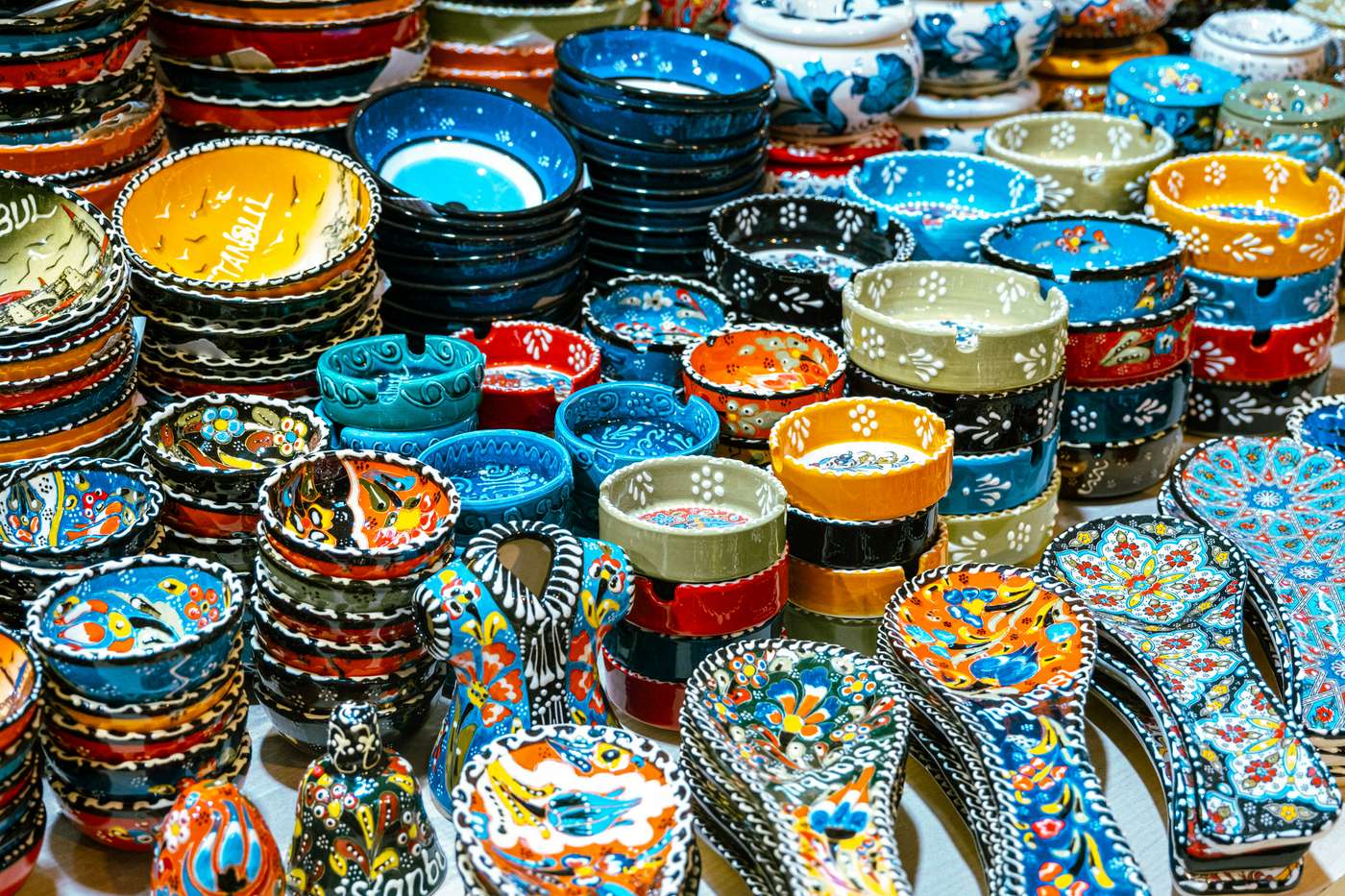 Grand Bazaar 
Topkapi Palace