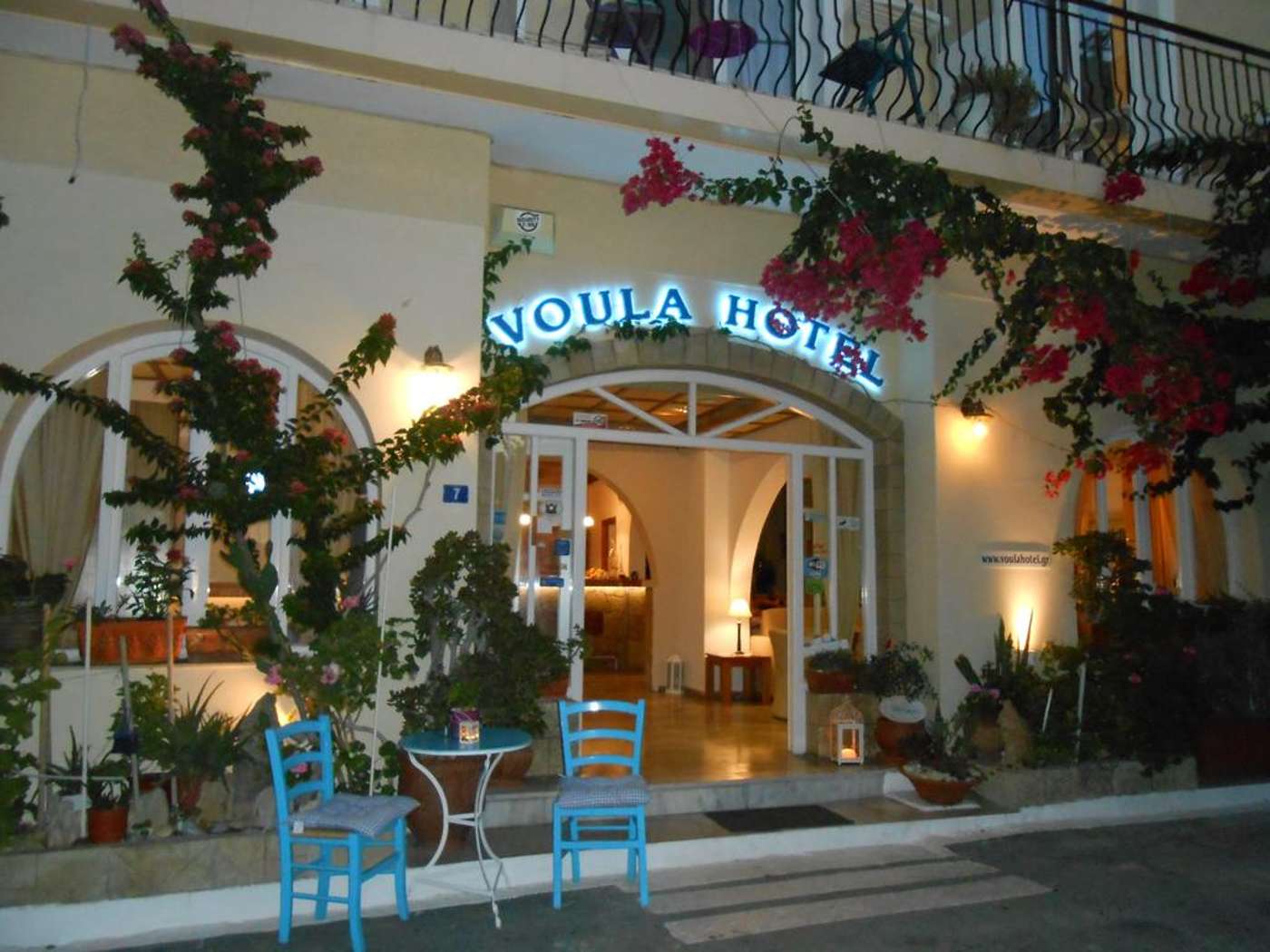 Voula Hotel in Crete, Greece