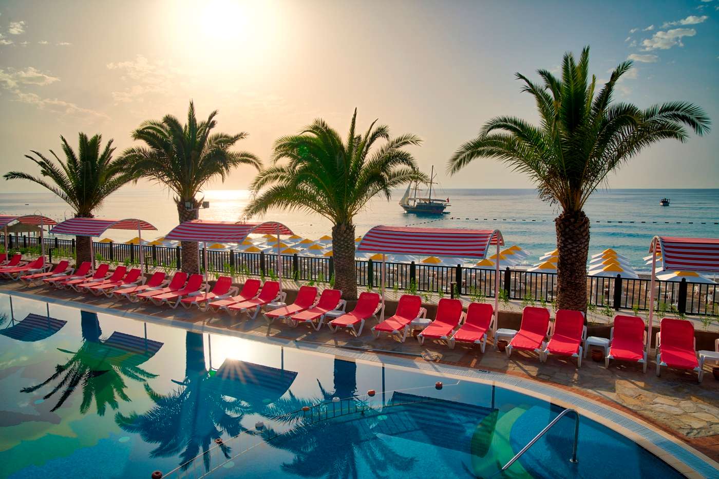 Pirates Beach Club in Antalya, Turkey