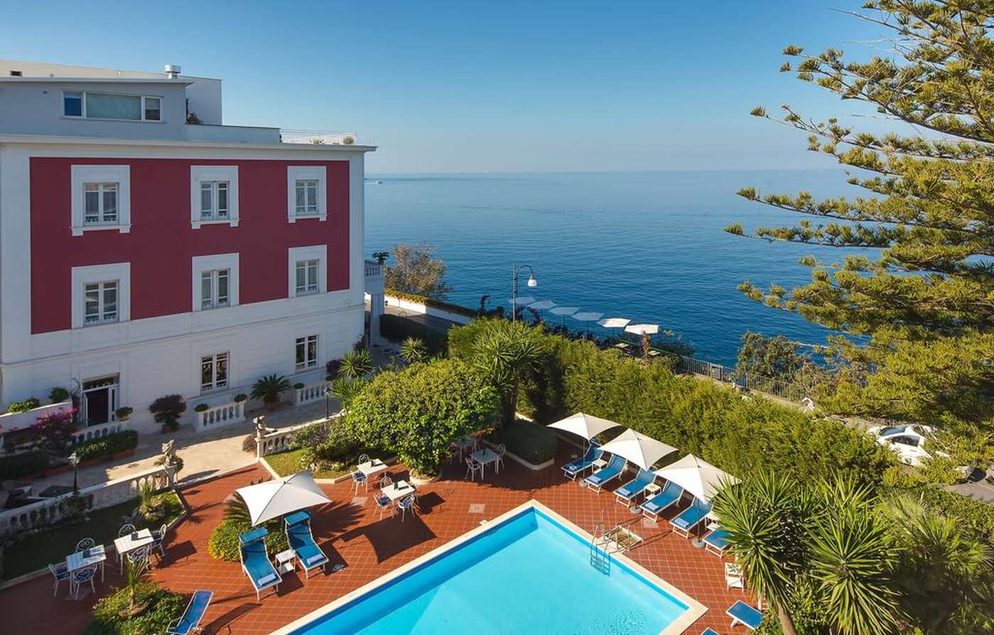 Villa Garden in Neapolitan Riviera, Italy