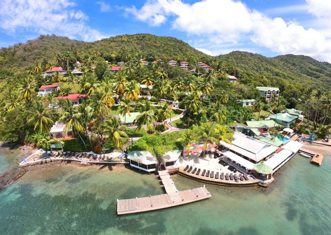 Marigot Beach Club & Dive Resort in St Lucia