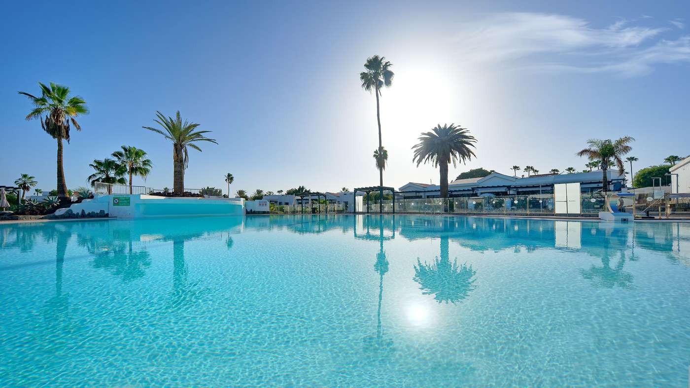 Maspalomas Lago in Canaries, Gran Canaria, Spain