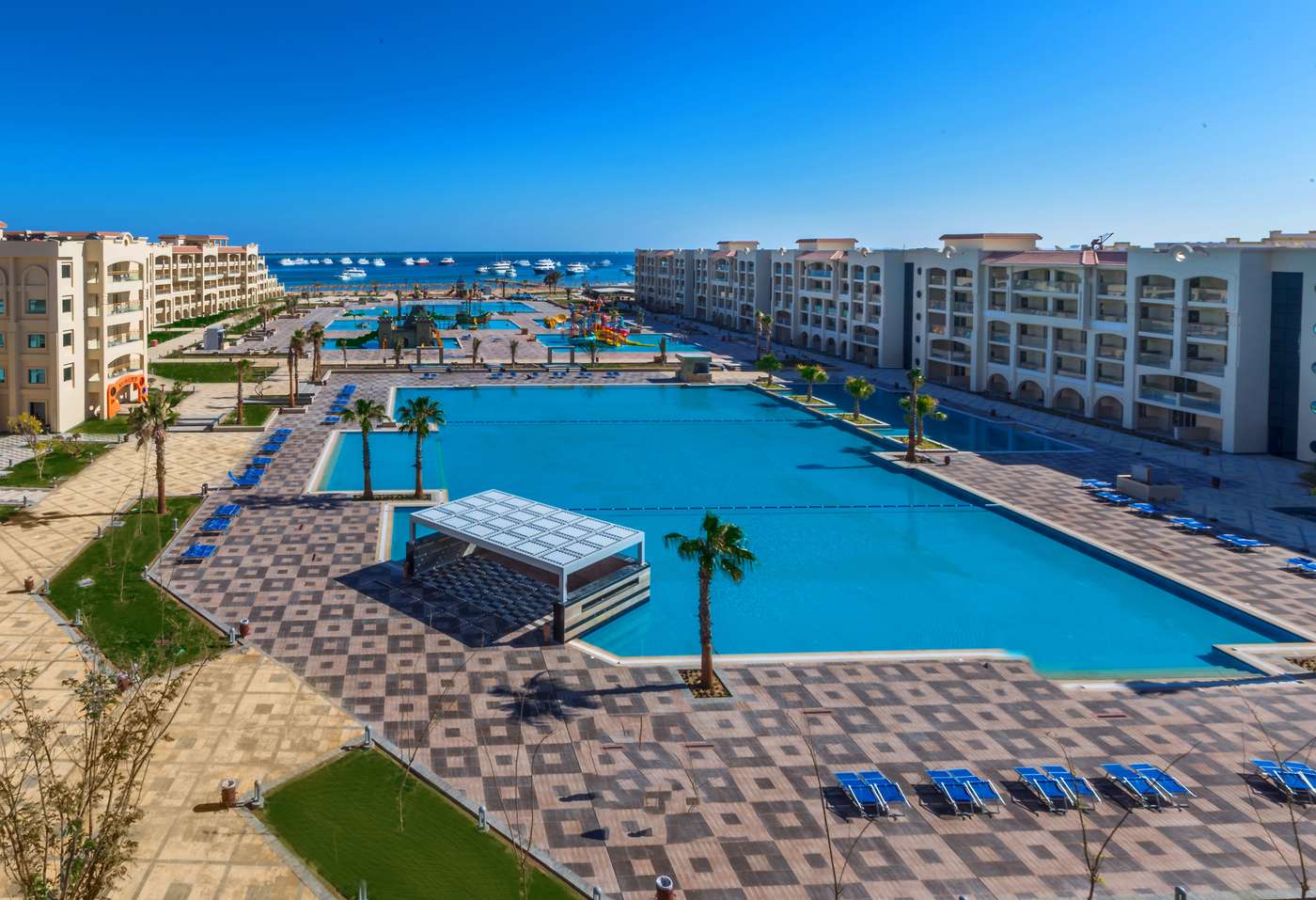 Albatros White Beach in Hurghada, Egypt