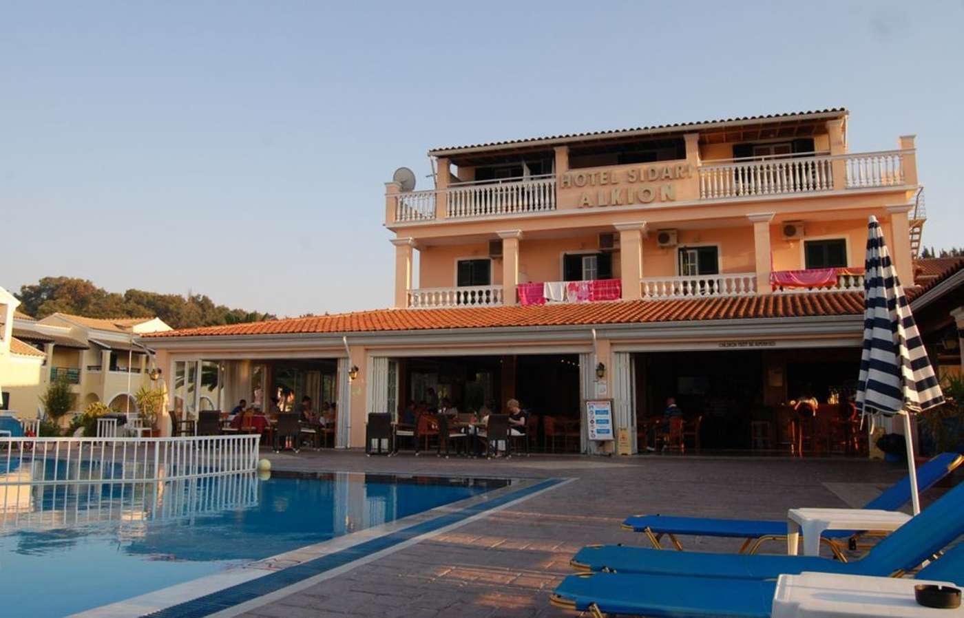 Alkyon Hotel in Corfu, Greece