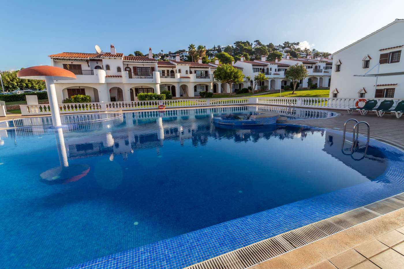 Son Bou Gardens in Balearics, Menorca, Spain