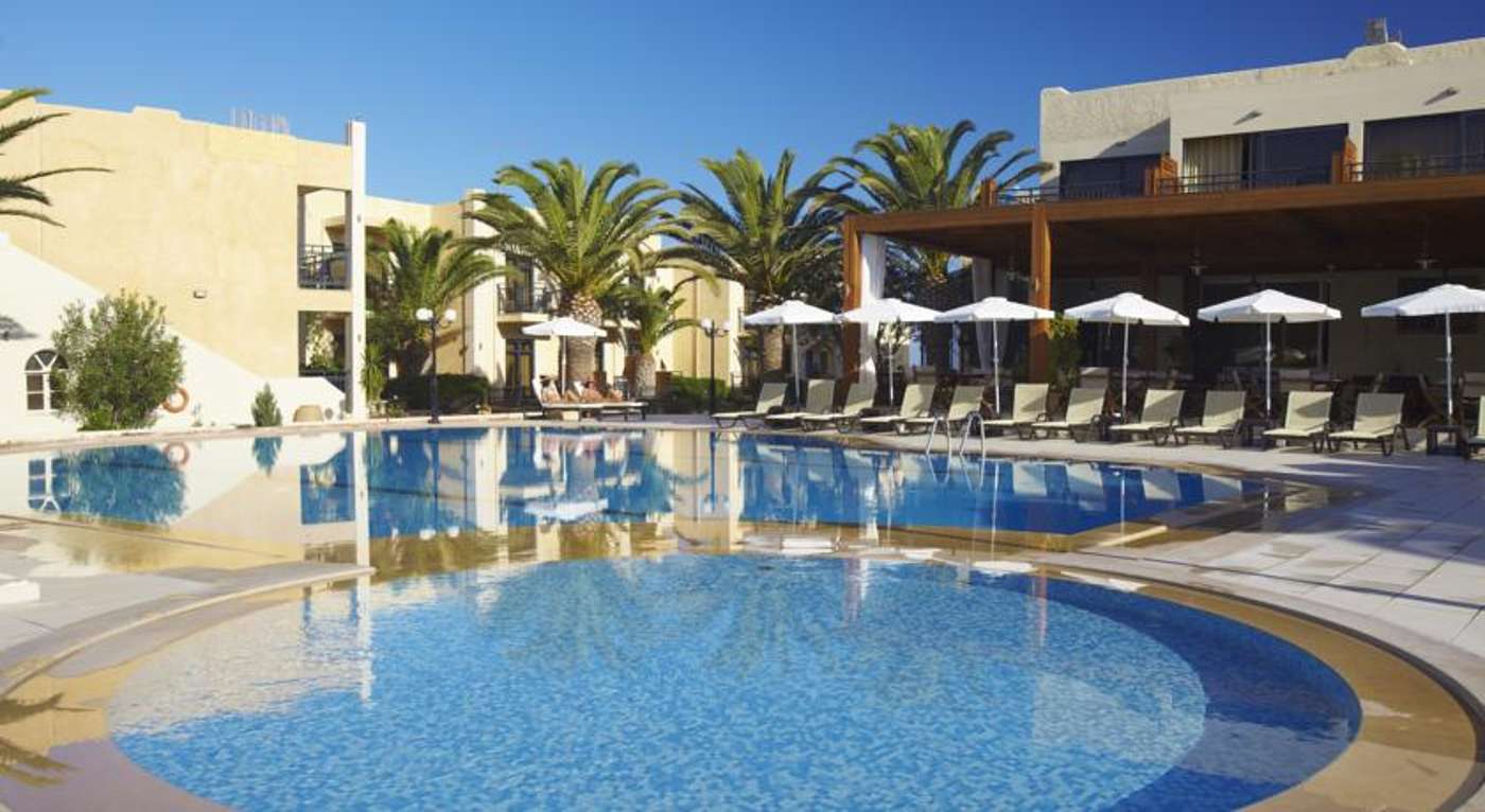 Atlantis Beach in Crete, Greece