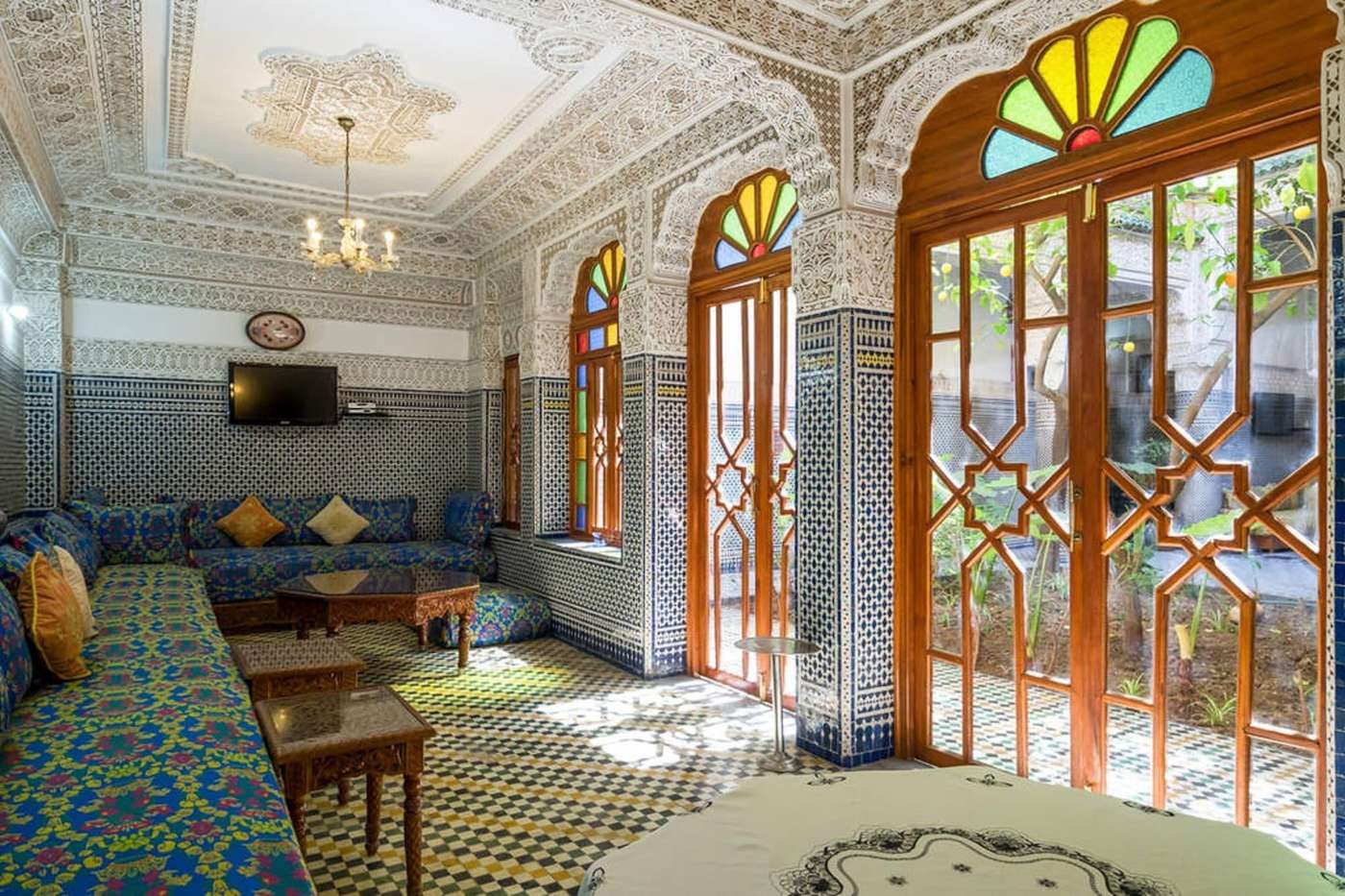 Riad Les Chrifis-Morocco-FES-Lobby-9