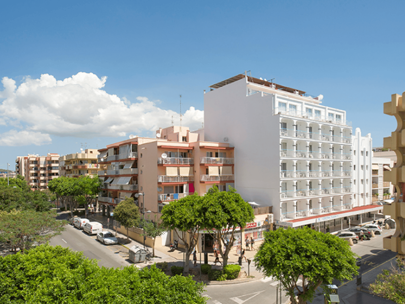 Central Playa in Balearics, Ibiza, Spain