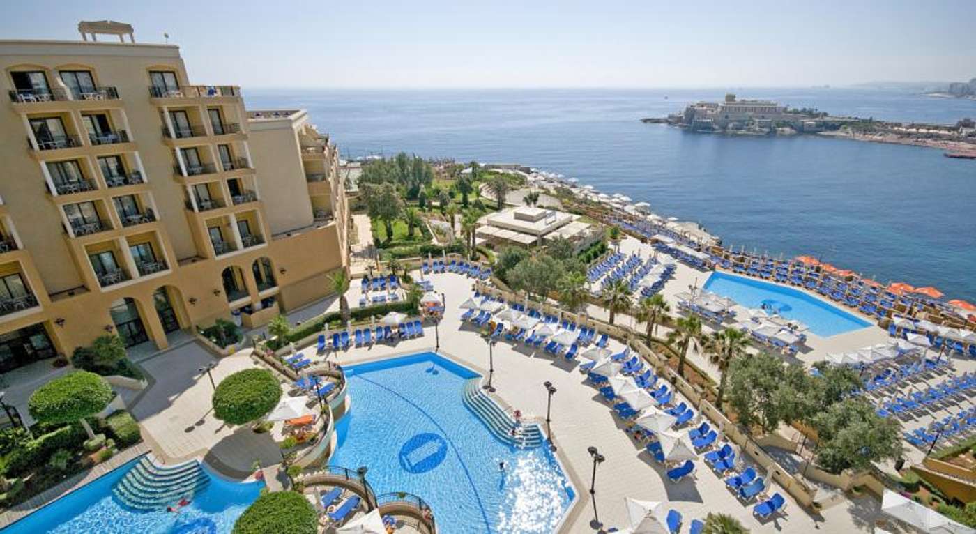 Corinthia Hotel St George's Bay in St Julians, Malta
