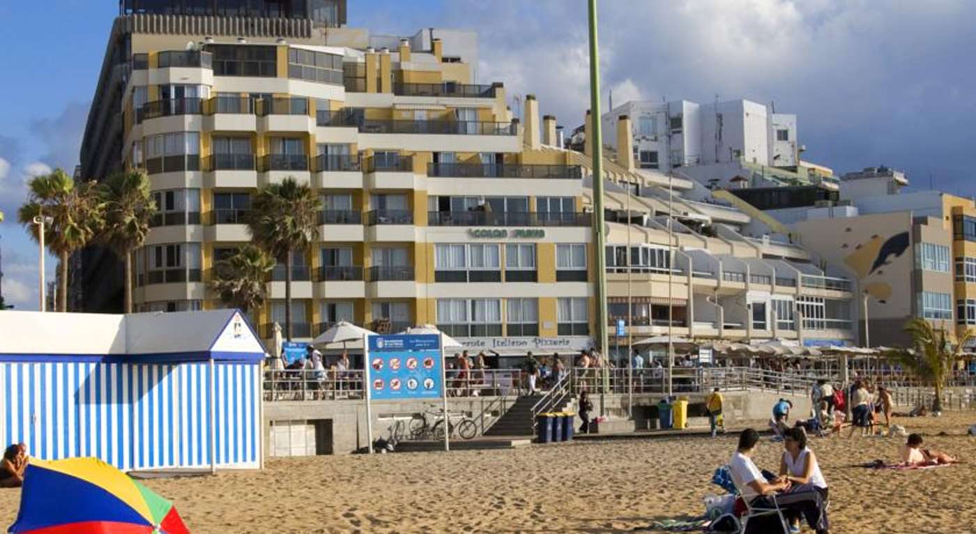 Colon Playa in Canaries, Gran Canaria, Spain