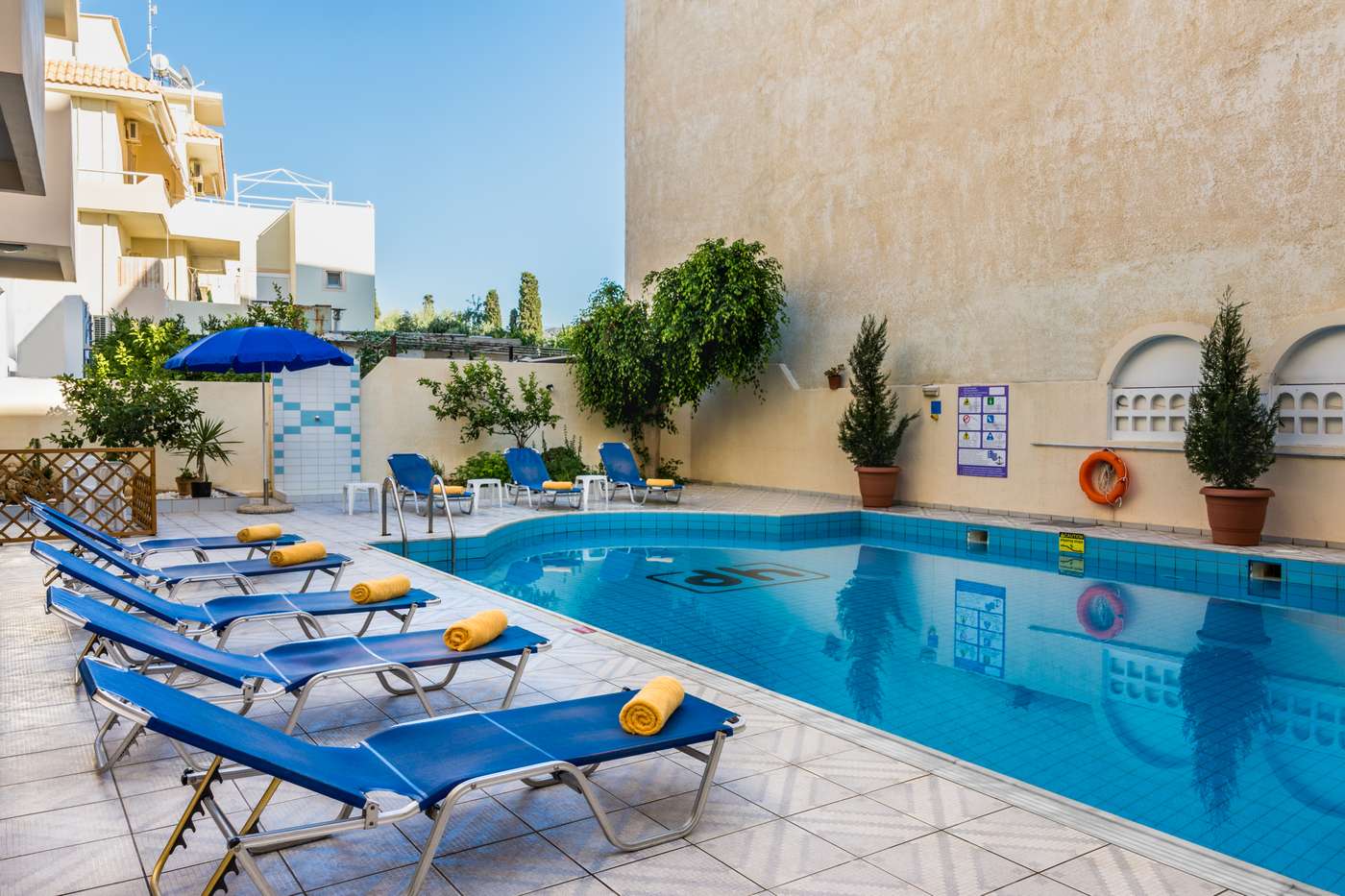 Hersonissos Central Hotel in Crete, Greece