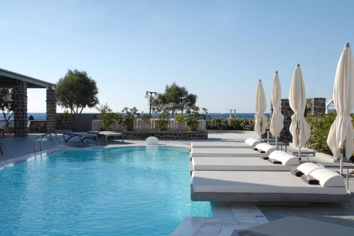 Aqua Blue Hotel in Santorini, Greece