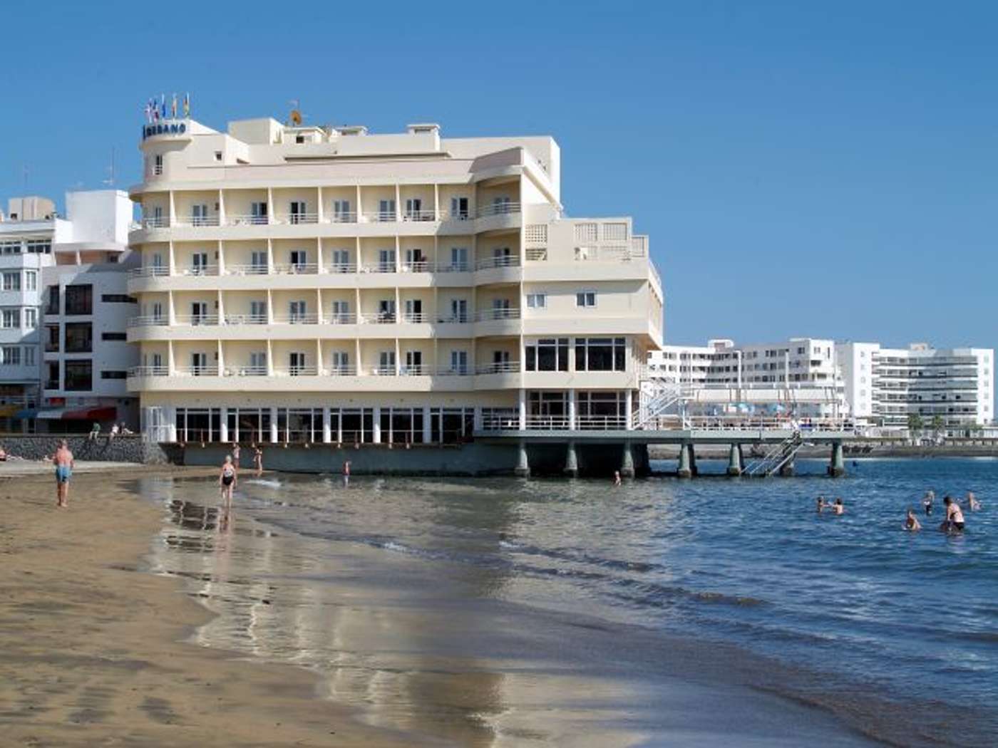 Medano in Canaries, Tenerife, Spain