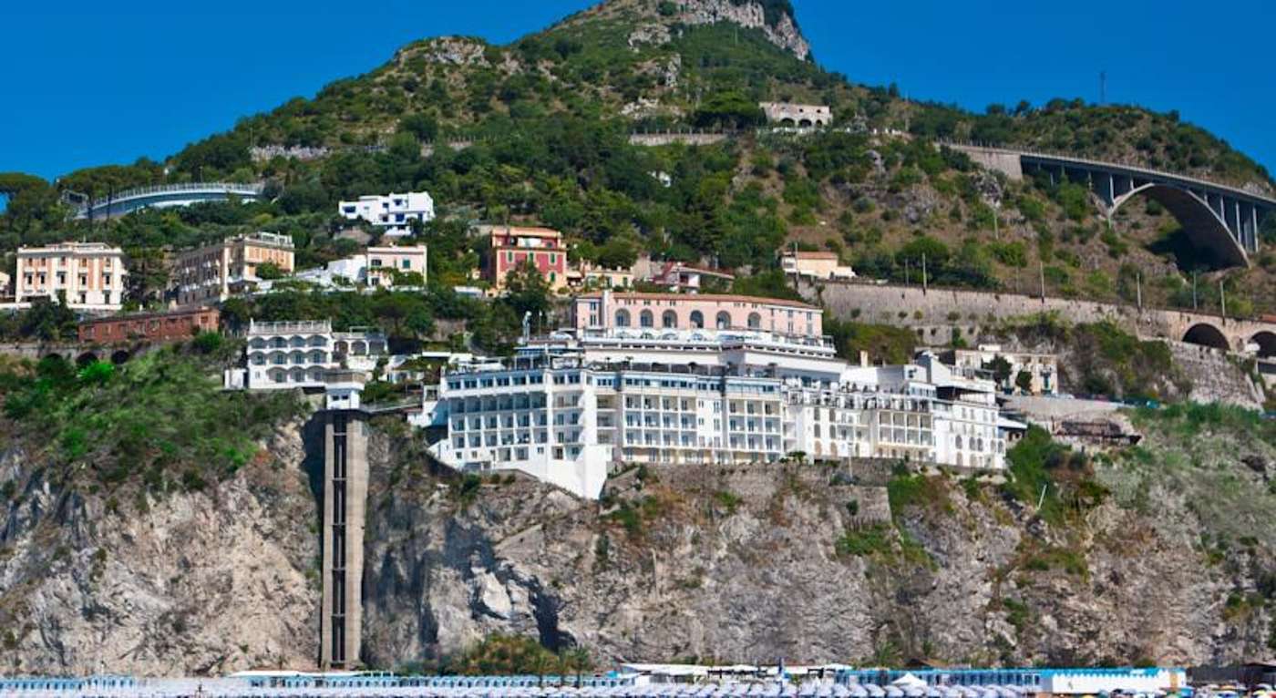 Lloyd's Baia in Neapolitan Riviera, Italy