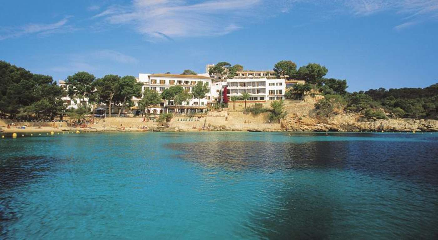 Cala Fornells in Balearics, Majorca, Spain