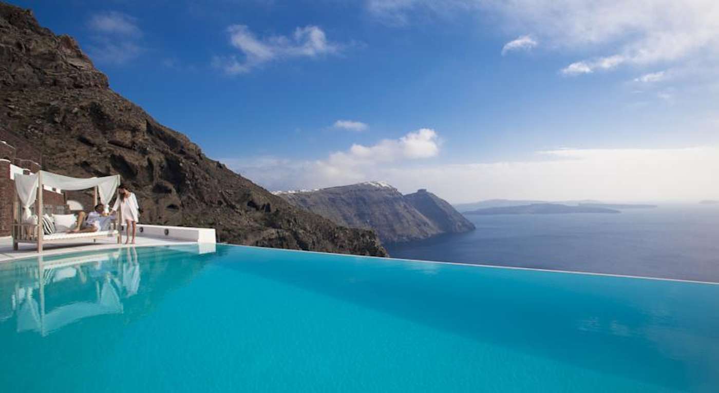 San Antonio Luxury Hotel in Santorini, Greece
