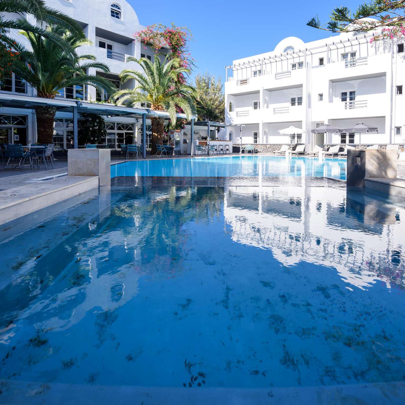 Afroditi Venus Beach Hotel in Kamari of Santorini island