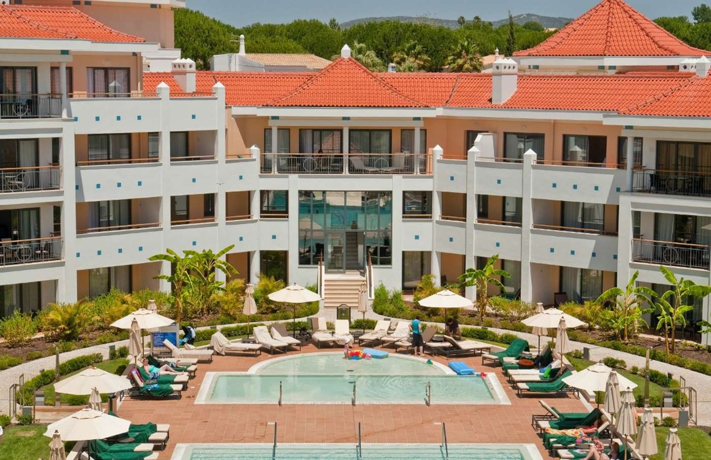 As Cascatas in Costa de Algarve, Portugal