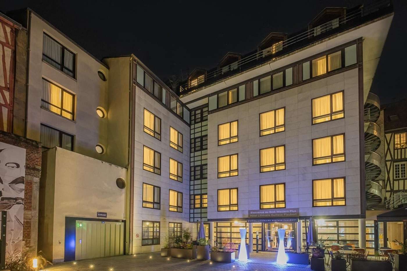 Hotel Litteraire Gustave Flaubert, BW Signature Co-France-Rouen-General view-6