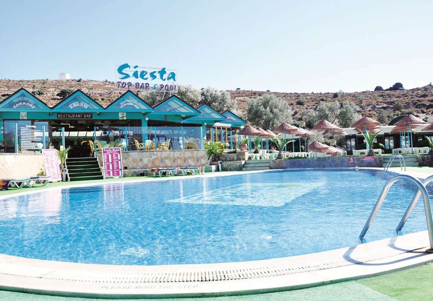 Siesta Beach in Bodrum, Majorca, Turkey