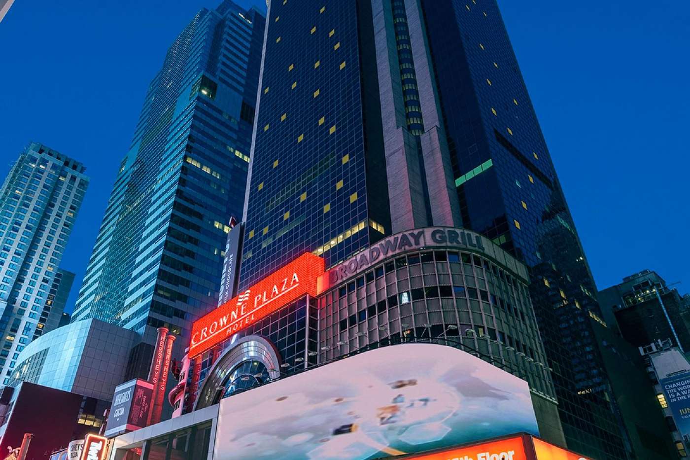A Crowne Plaza Times Square Manhattan hotel