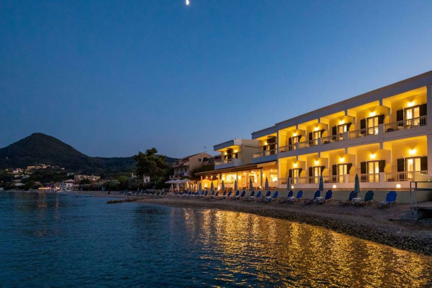 Rossis Beach Hotel, Messonghi, Corfu, Greece