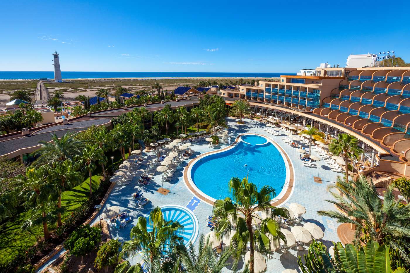 Faro Jandia in Canaries, Fuerteventura, Spain