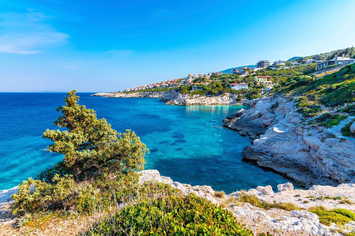 Beautiful Bay in Karaburun Town