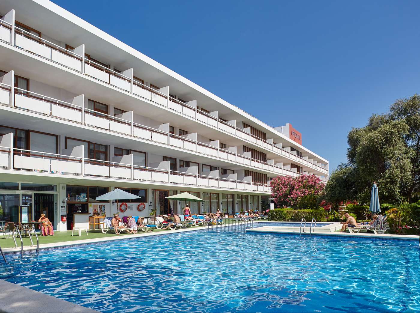 Arenal in Balearics, Ibiza, Spain