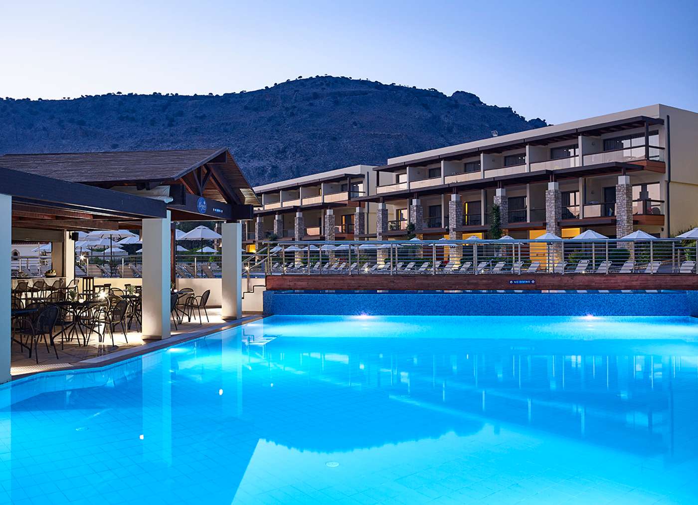 Island Blue in Rhodes, Majorca, Greece