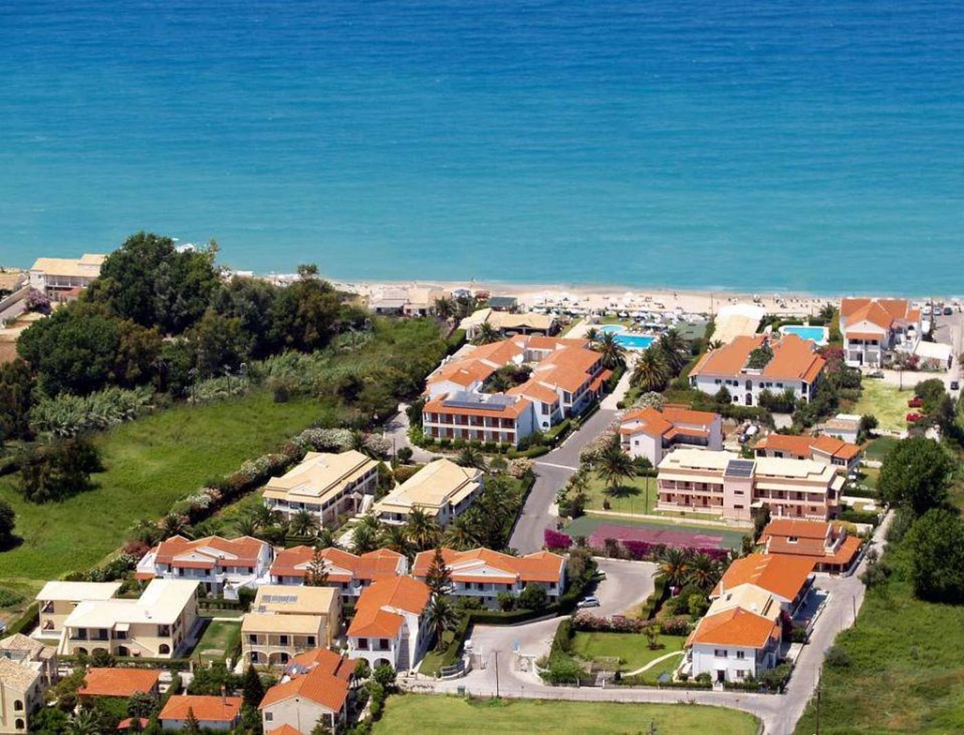 Acharavi Beach in Corfu, Greece