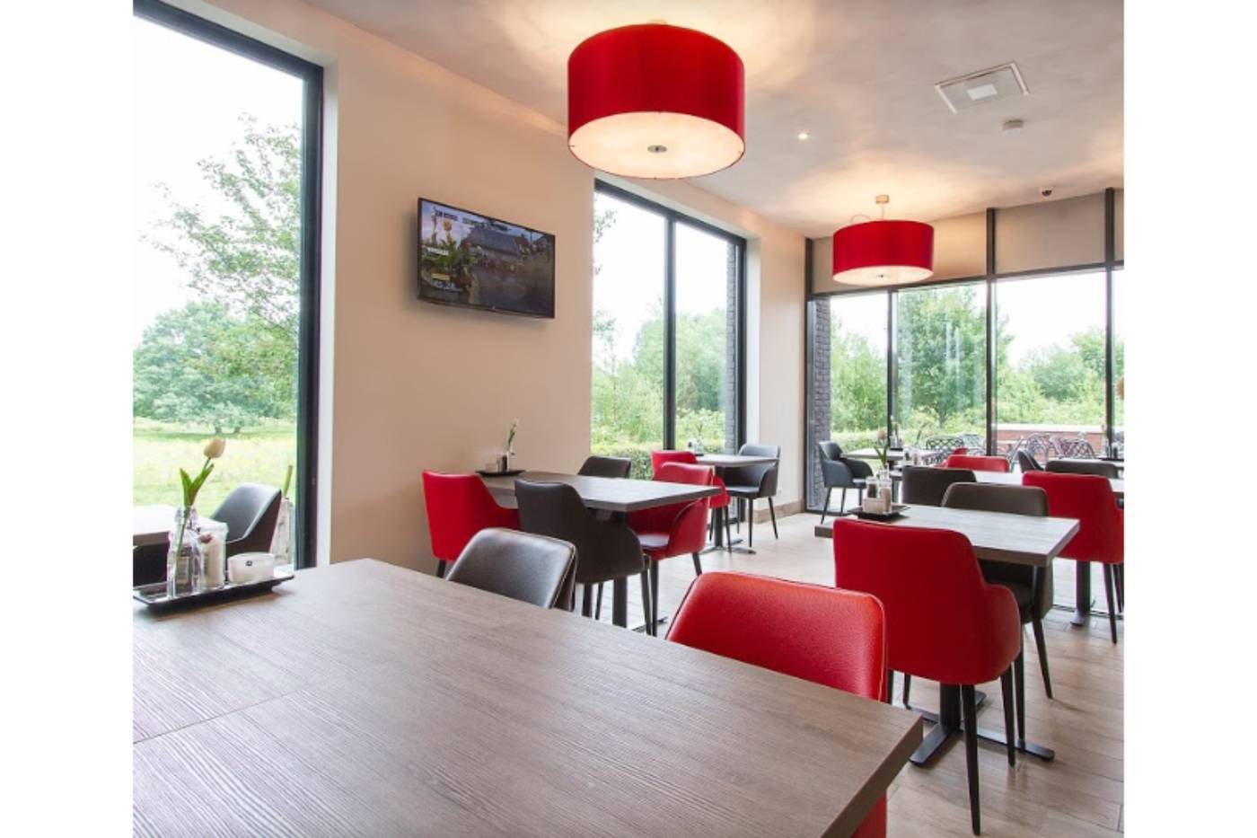 Bastion Hotel Eindhoven Waalre-Netherlands-LA WAALRE-Restaurant-9