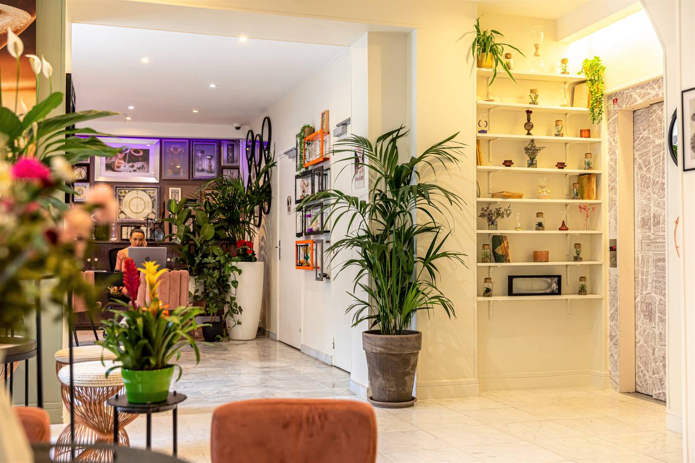 Hotel-Ariane-Montparnasse-by-Patrick-Hayat-Lobby-3