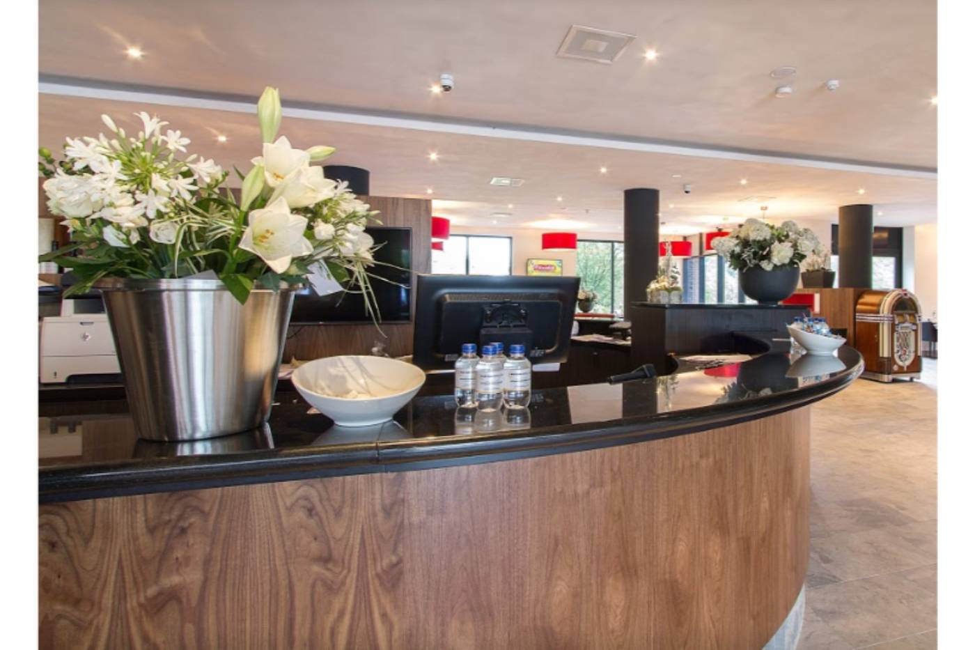 Bastion Hotel Eindhoven Waalre-Netherlands-LA WAALRE-Lobby-5