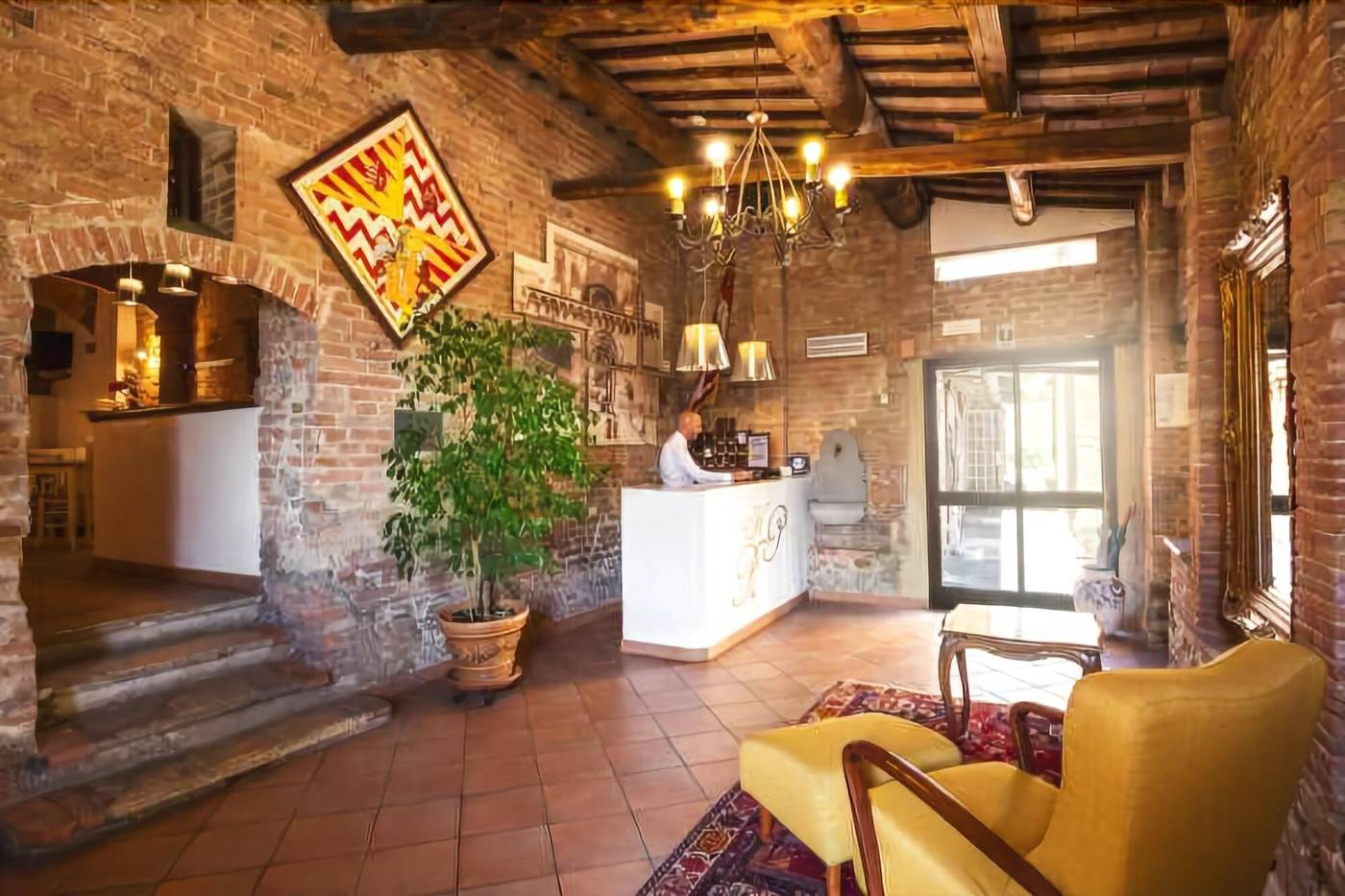 Hotel Porta Romana-Italy-SIENA-Lobby-8