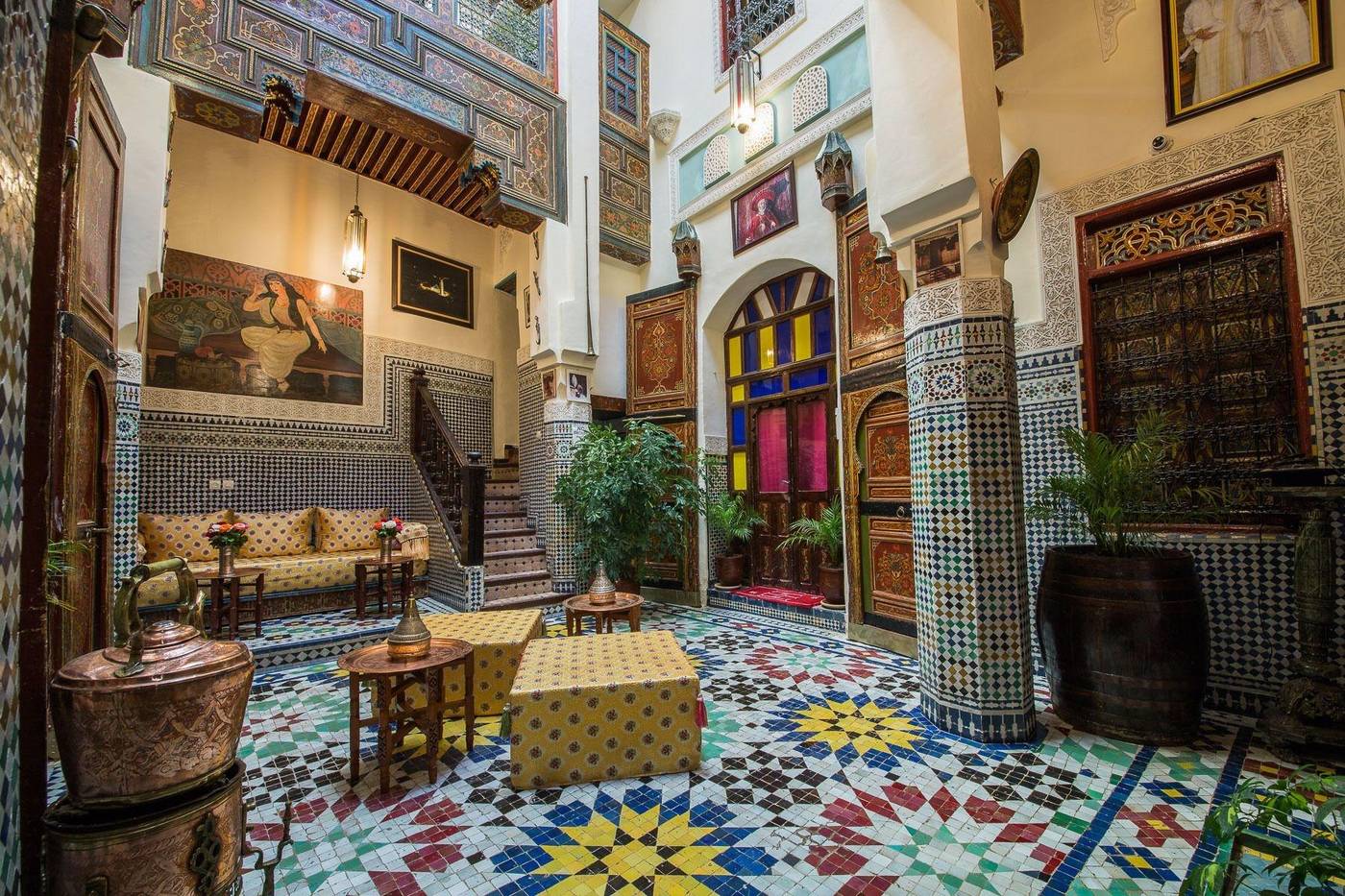 Riad Dar Fes-Morocco-FES-Lobby-5