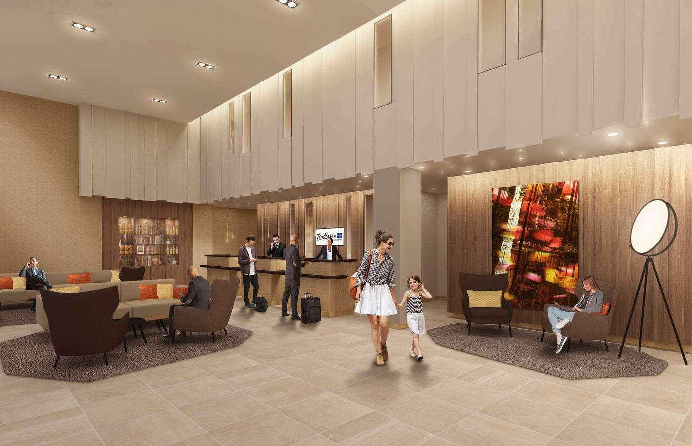 Radisson Blu Hotel Rouen Centre-France-ROUEN-Lobby-10