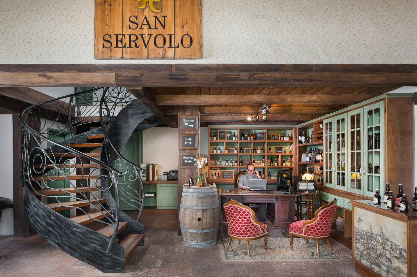 San Servolo Resort & Beer Spa-Croatia-BUJE-Lobby-10