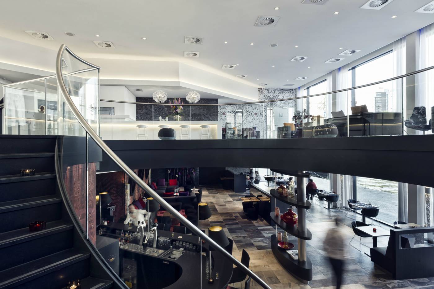 Mainport Hotel Rotterdam-Netherlands-ROTTERDAM-Lobby-5