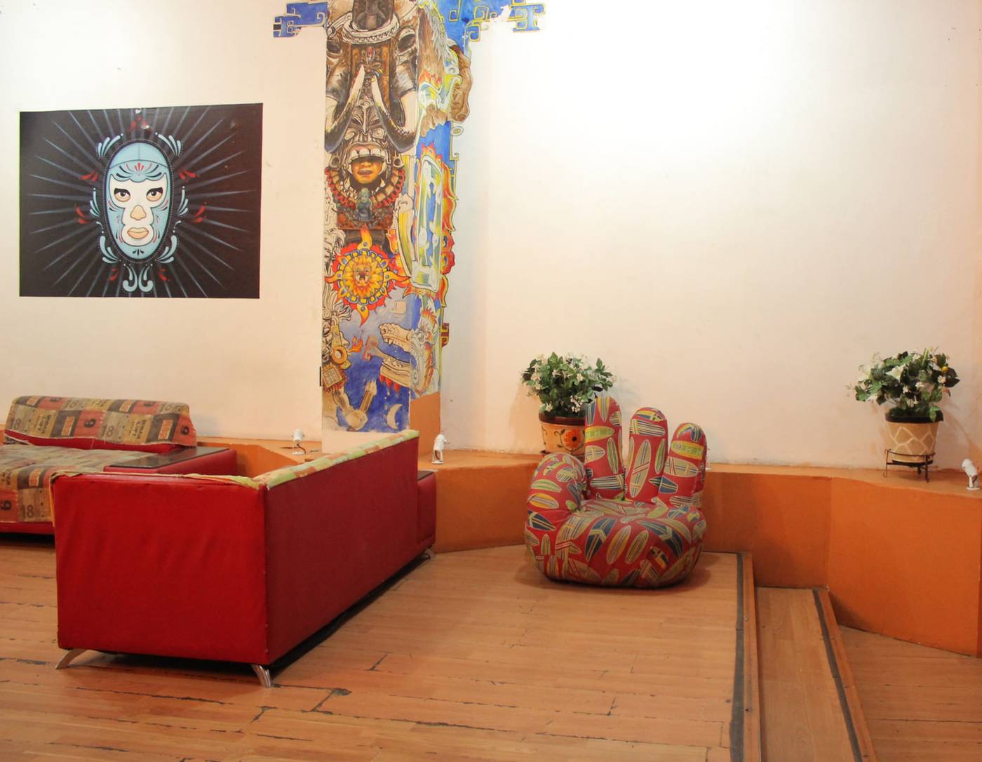 Hostel Amigo-Mexico-MEXICO DF-Lobby-10